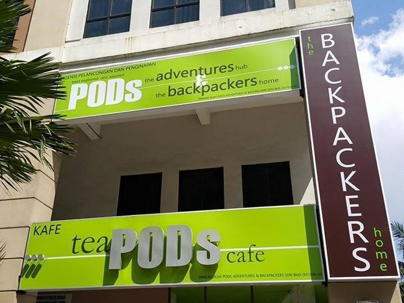 Pods The Backpackers Home & Cafe, Kuala Lumpur Exterior foto